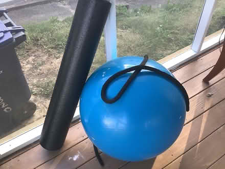 Photo of free Foam Roller & stability ball (Brightwood, Washington D) #1