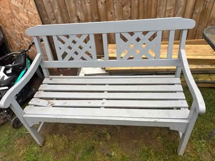 Photo of free Solid Garden Bench (Kingswood BS15) #1