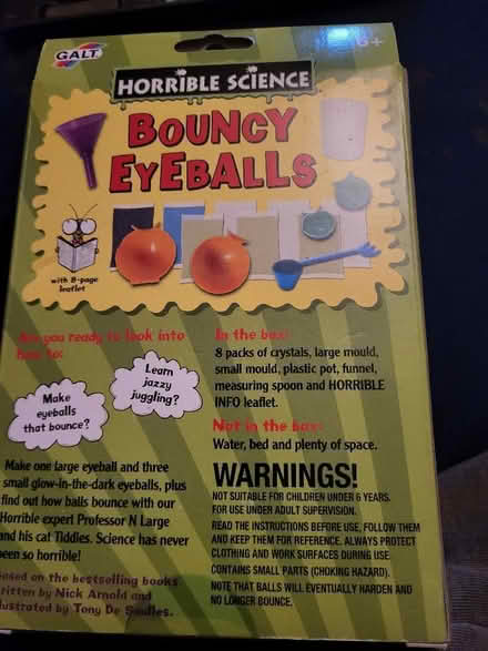 Photo of free Bouncy ball making kit, Halloween themed (West Croydon CR0) #2