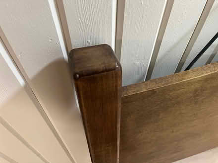 Photo of free Queen amish solid wood headboard (Bloor West Village) #2