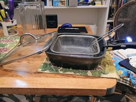 Photo of free Dual purpose fryer / casserole (Monkstown, County Dublin) #1