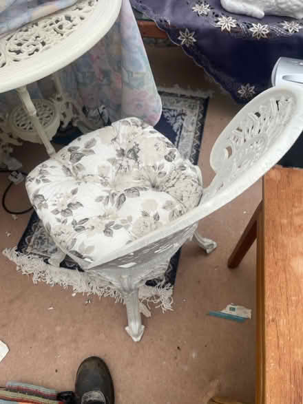 Photo of free Outside table and chairs (Sk9 5qb) #1