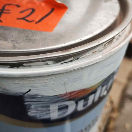 Photo of free Half a Tin of Timeless White Matt Paint (Rayleigh SS6) #2