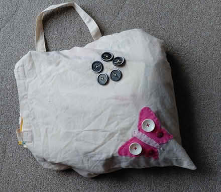 Photo of free Canvas Bag Full of Craft Items including New Playdoh (Lordship Estate SG6) #1