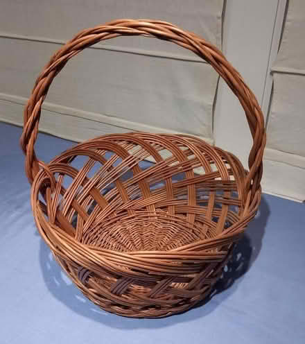 Photo of free Circular wicker shopping basket (Chorleywood WD3 5) #1