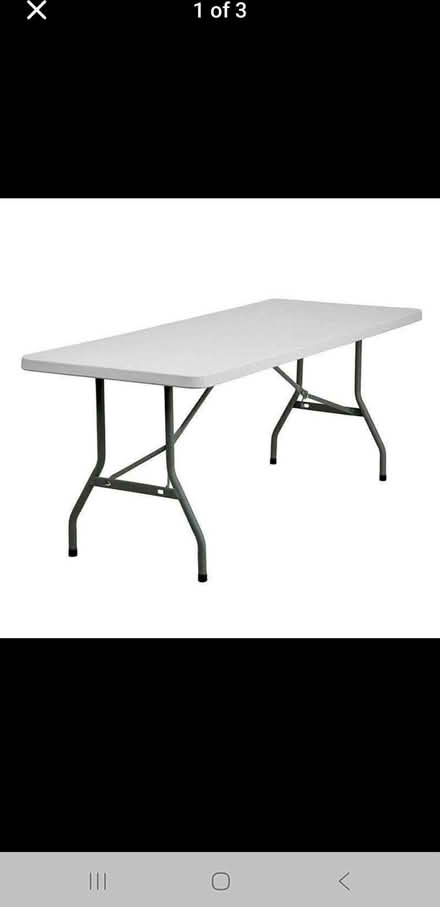 Photo of free Table with folding legs (Gadebridge HP1) #1