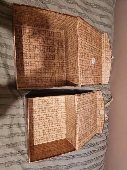 Photo of free Two large pretty boxes (GU21) #3