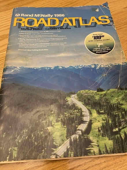 Photo of free Rand McNally Atlas (East Waterloo) #1