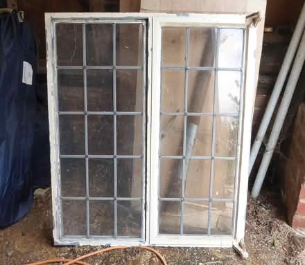 Photo of free Leaded window in metal frame (IP8) #1