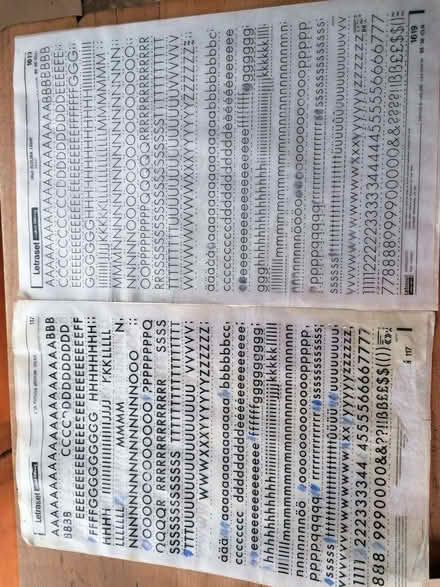 Photo of free 7 x a4 sheets LETRASET (Prescott SY4) #4
