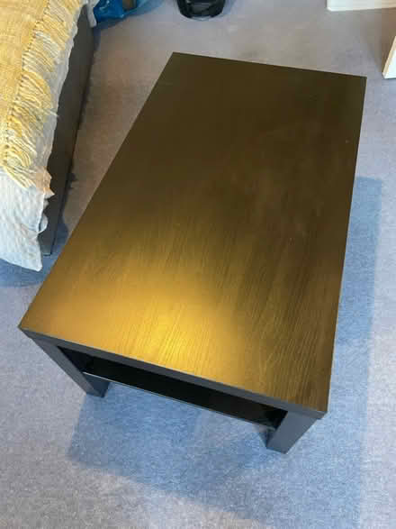 Photo of free IKEA Lack black coffee table (G66 Lenzie) #2