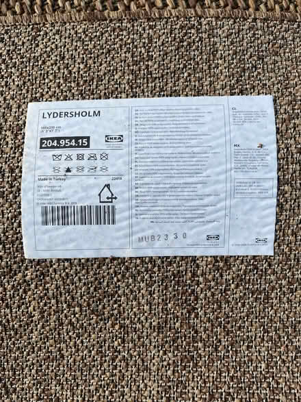 Photo of free Outdoor rug (Sandford-on-Thames OX4) #2