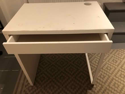 Photo of free Ikea white desk (TR19) #2
