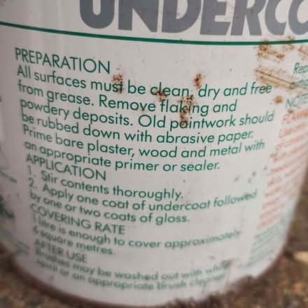 Photo of free White Undercoat Paint (Rayleigh SS6) #4