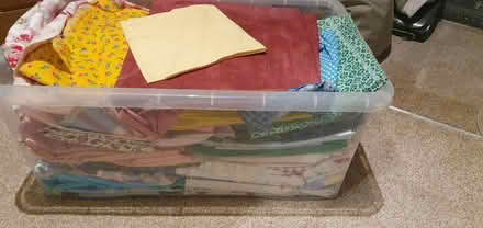 Photo of free Box of assorted fabric (Donnington PO19) #1