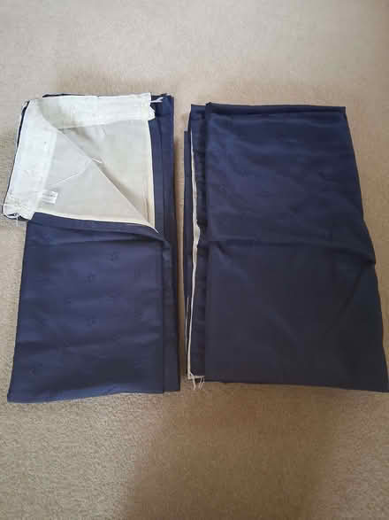 Photo of free Dark blue curtains (Northcourt OX14) #1