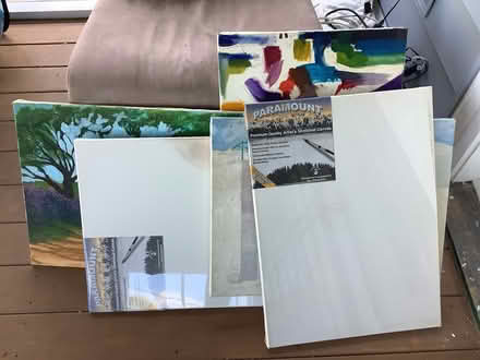 Photo of free 5 Canvases for Acrylic/oil Painting (Brightwood, Washington D) #2