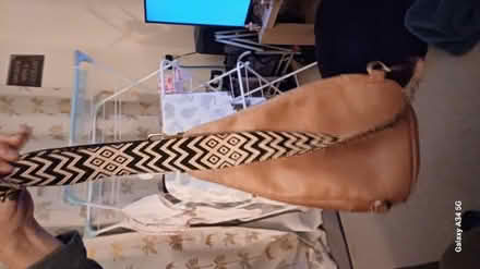 Photo of free Pink faux leather ruck sack (HP3) #2