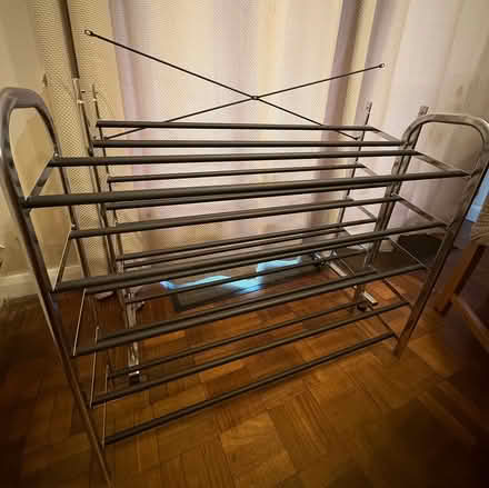 Photo of free Full height shoe / storage rack (Mytchett) #2
