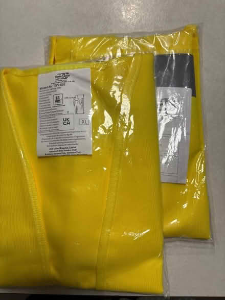 Photo of free Two fluorescent jackets size XL (M20 east didsbury) #1