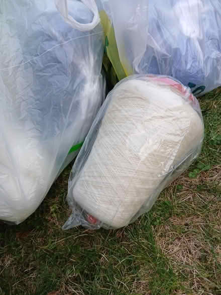 Photo of free Carrier bags with yarn/wool (Bridge of Don) #4