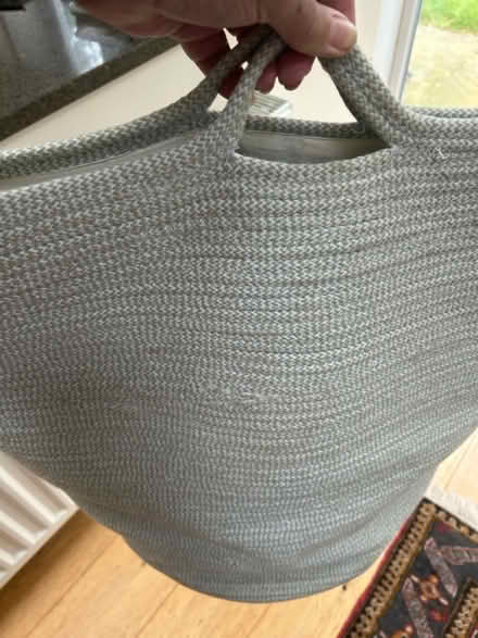 Photo of free Green/grey cotton Laundry Bag (Eastcote HA5) #1