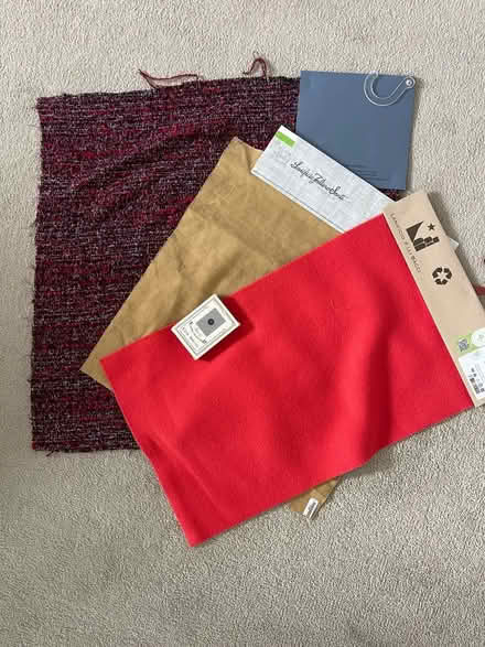 Photo of free Fabric Samples (Rusthall TN4) #2