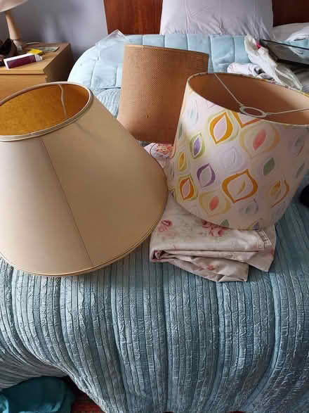 Photo of free Lamp shades for upcycling (WR14 Malvern Link) #1