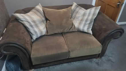 Photo of free 2x sofa's and footstool (Willenhall, WV12) #1