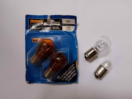 Photo of free Four car light bulbs (NR11) #1