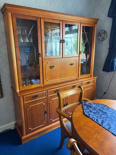 Photo of free Teak wall unit (Talbot Woods BH4) #1