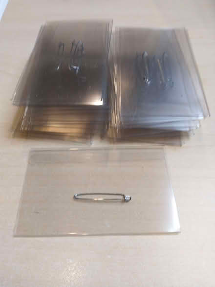 Photo of free Name badge holders for event 72x (Digbeth B5) #1