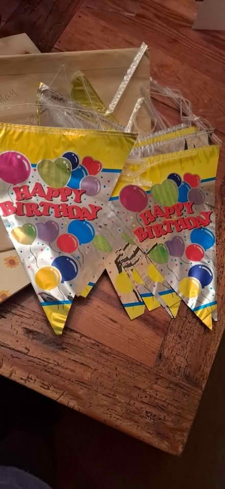Photo of free Happy Birthday banner (Malvern WR14) #1