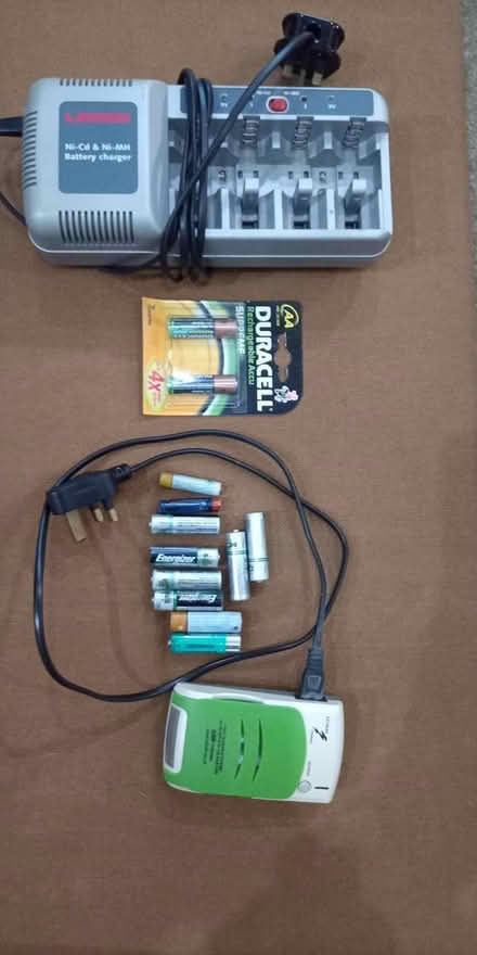 Photo of free Chargers and batteries (Horndean, PO8) #1
