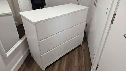 Photo of free Large white chest of drawers (Lewisham SE13) #1