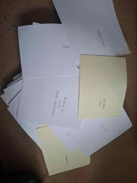Photo of free Homemade greeting card inserts (Threemilestone Truro) #1