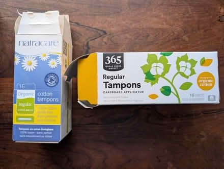 Photo of free Menstrual supplies (East Watertown) #2