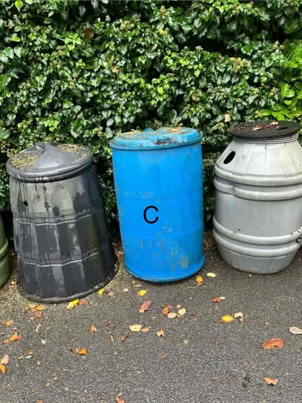 Photo of free Waterbutts/compost bin + oil drum (Halstead TN14) #3