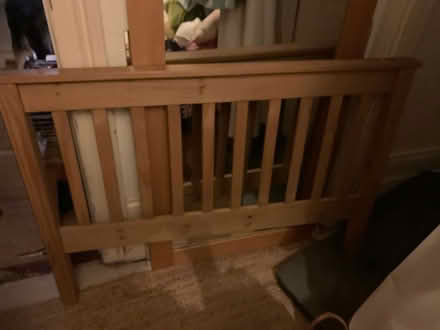 Photo of free Wooden double bed Emma mattress (Brockley SE4) #4