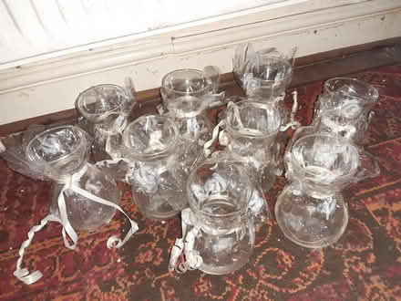 Photo of free 9 small glass vases (South Croydon, Greater London) #1