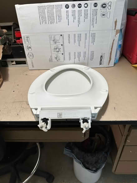 Photo of free Kohler White Toilet Seat (Nashua off 7E behind the "99") #2