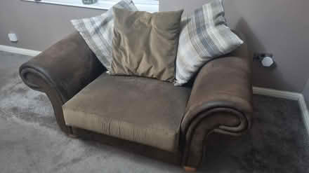Photo of free 2x sofa's and footstool (Willenhall, WV12) #2