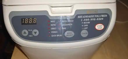 Photo of free Bread maker (Tivoli) #4
