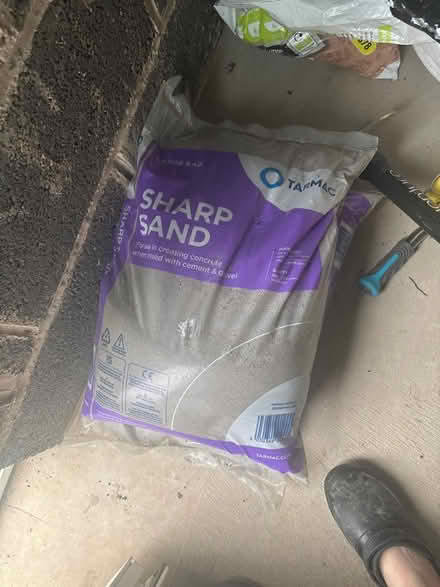 Photo of free 2 large bags of sharp sand (Kings Park G44) #1