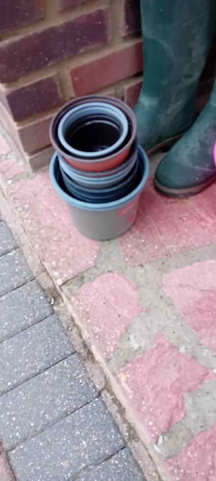 Photo of free Plastic Pots diff sizes (Baldock, SG7) #1