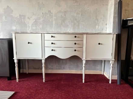 Photo of free Large white sideboard (Newton Hall DH1) #1