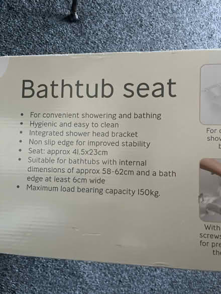 Photo of free Bath seat (Cannonmills EH7) #2