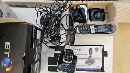 Photo of free 3 BT8610 digital cordless phones with answering m/c (Townsend AL3) #2