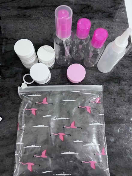 Photo of free Travel bottles/pots for product (Leatherhead KT22) #1