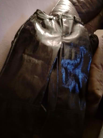 Photo of free Pleather trousers (Oxgangs EH13) #1